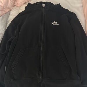 Nike Classic Black Full-Zip Hoodie